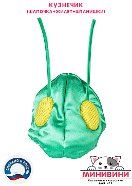 Кузнечик (шапочка + жилет + штанишки) – портал поставщиков НСППО - 4